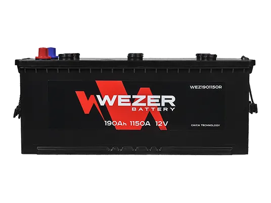 Аккумулятор WEZER 190Ah 1150A (R)
