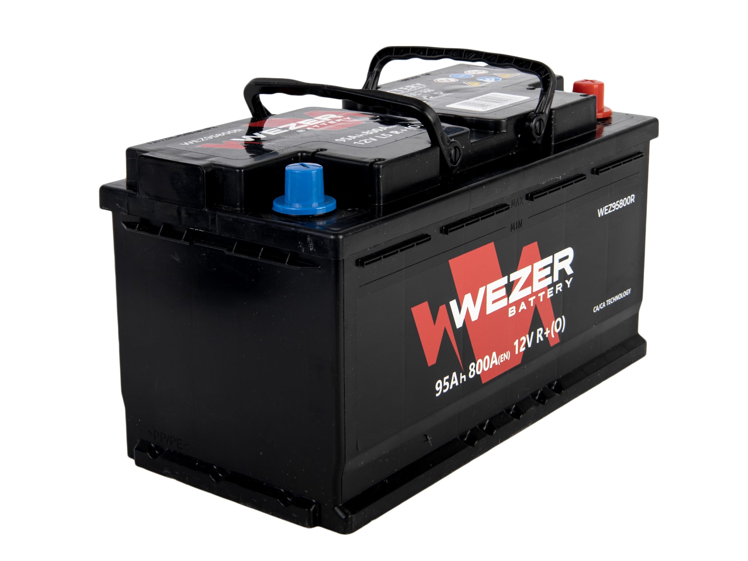 Аккумулятор WEZER 95Ah 800A (R)