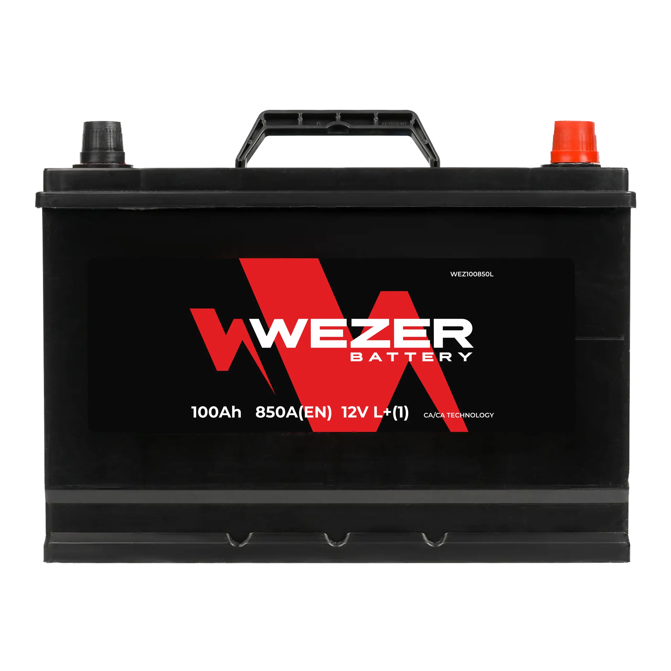 Аккумулятор WEZER 100AH 850A (L)