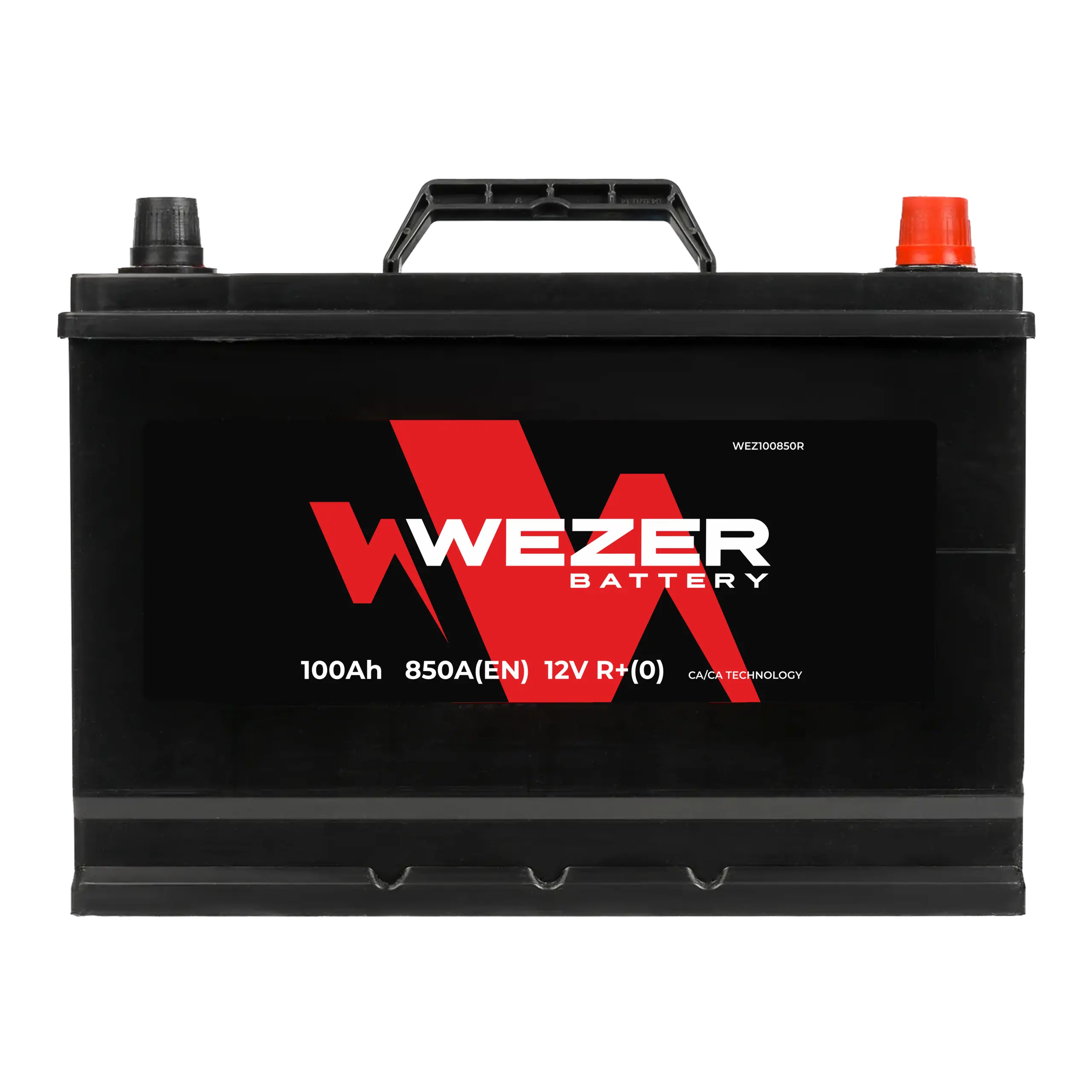 Аккумулятор WEZER 100AH 850A (R)