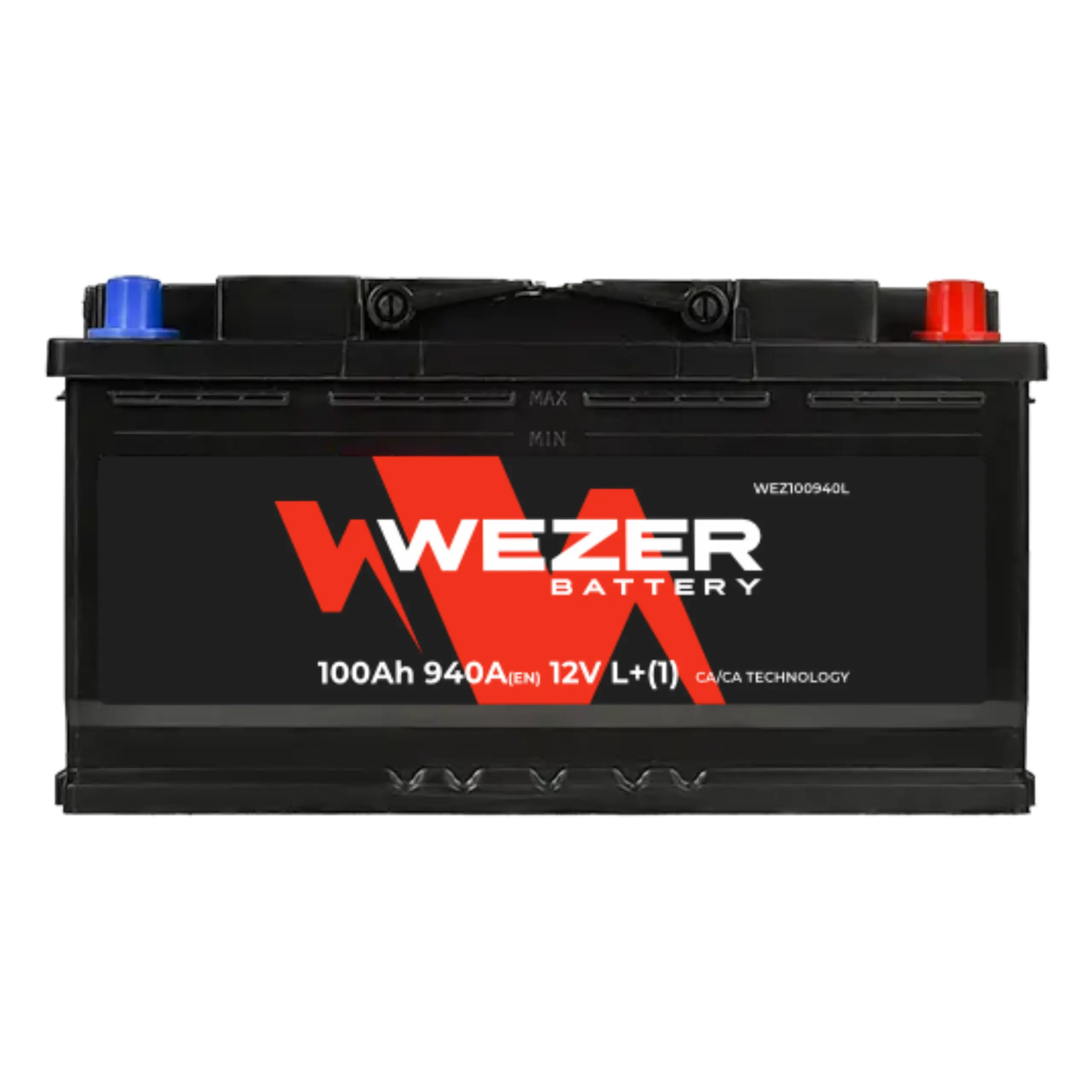 Аккумулятор WEZER 100AH 940A (L)