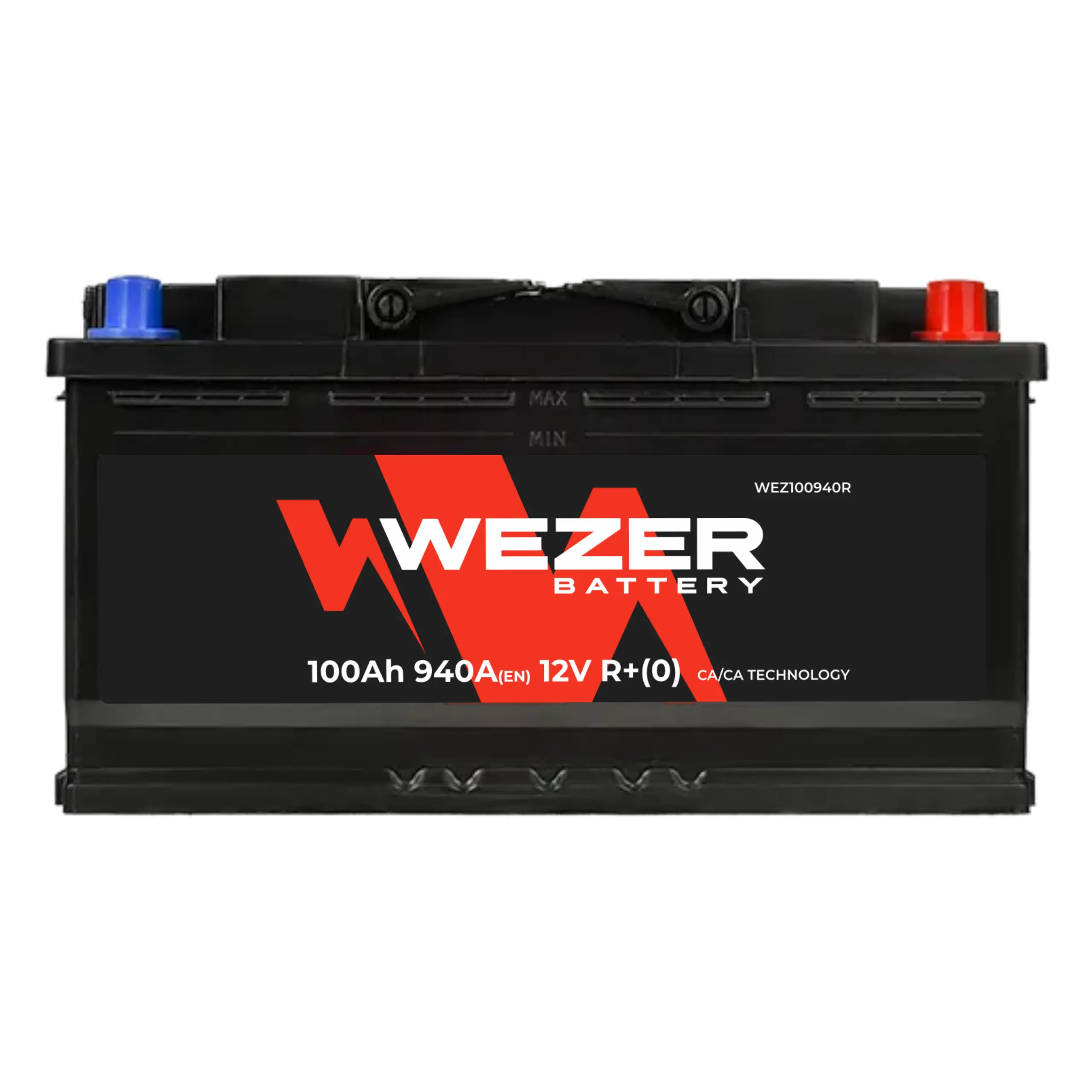 Аккумулятор WEZER 100AH 940A (R)