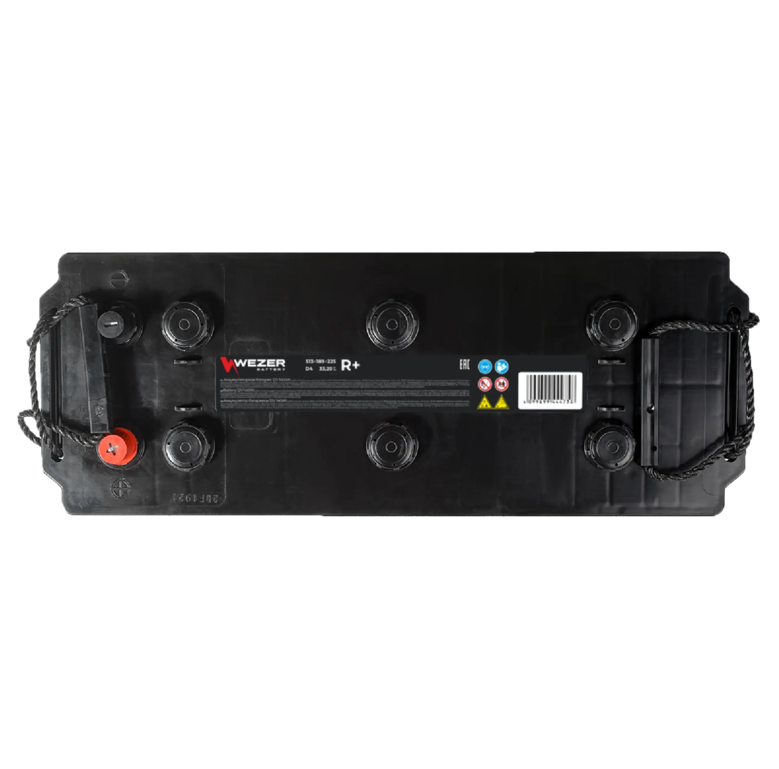 Аккумулятор WEZER 140AH 950A (R)