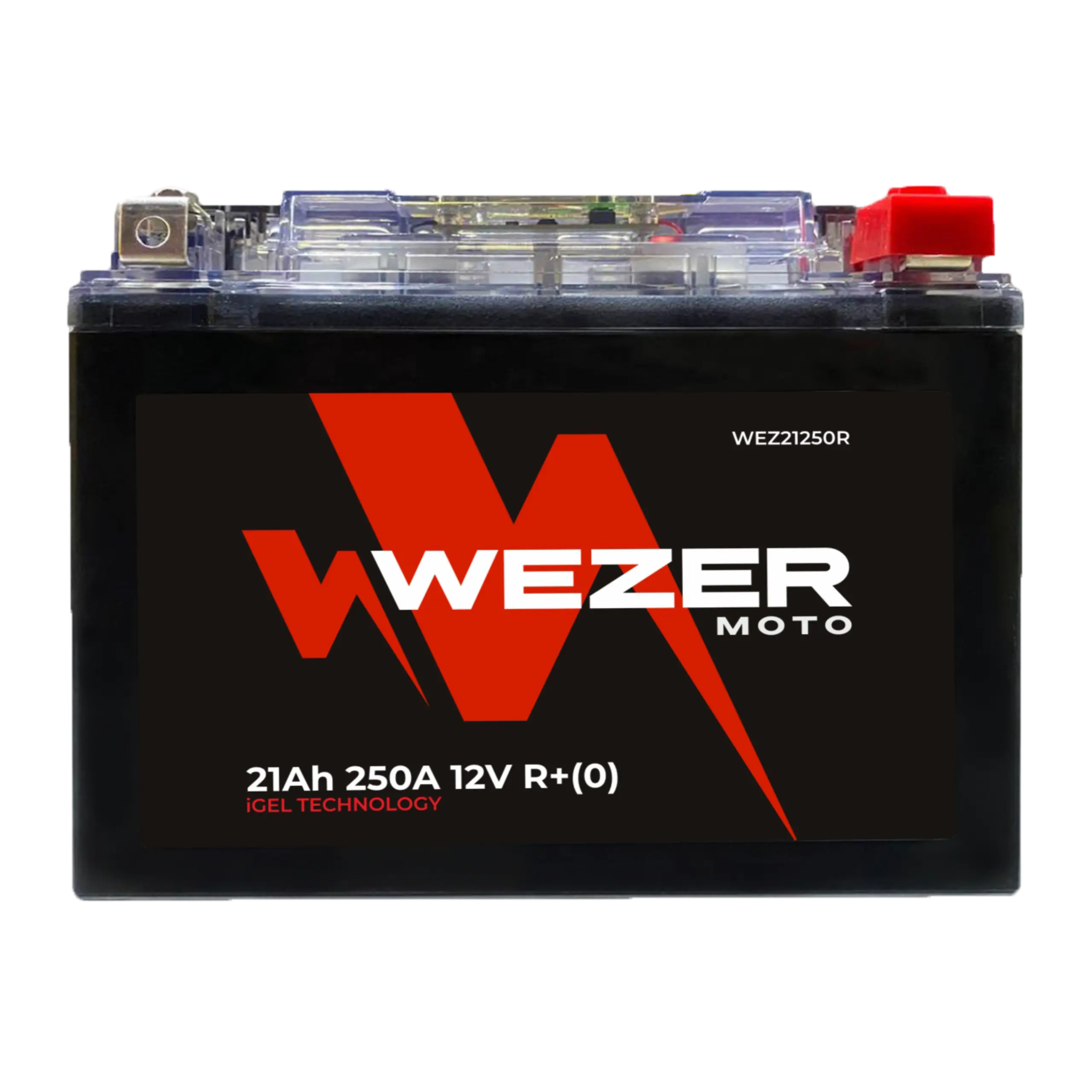 Аккумулятор WEZER 21AH 250A (R)