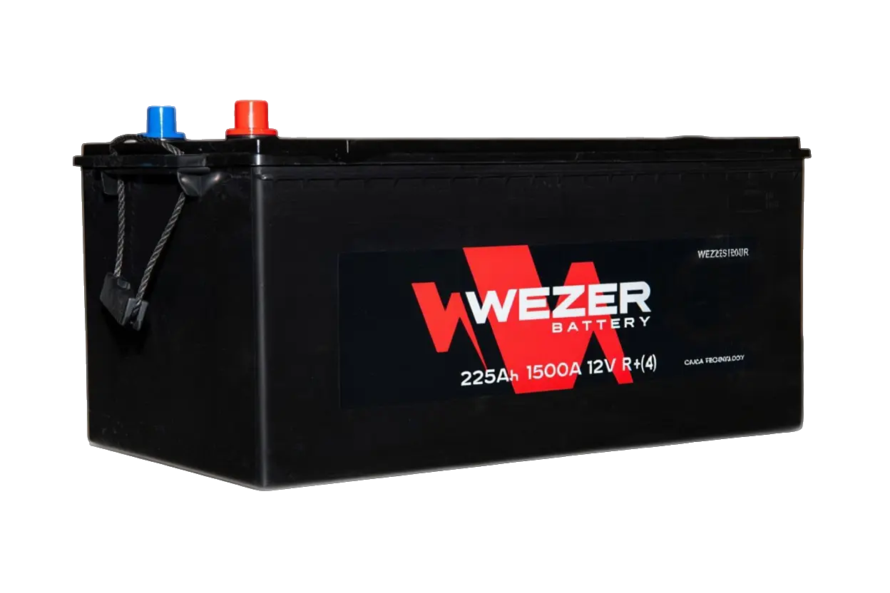 Аккумулятор WEZER 225AH 1500A (R)