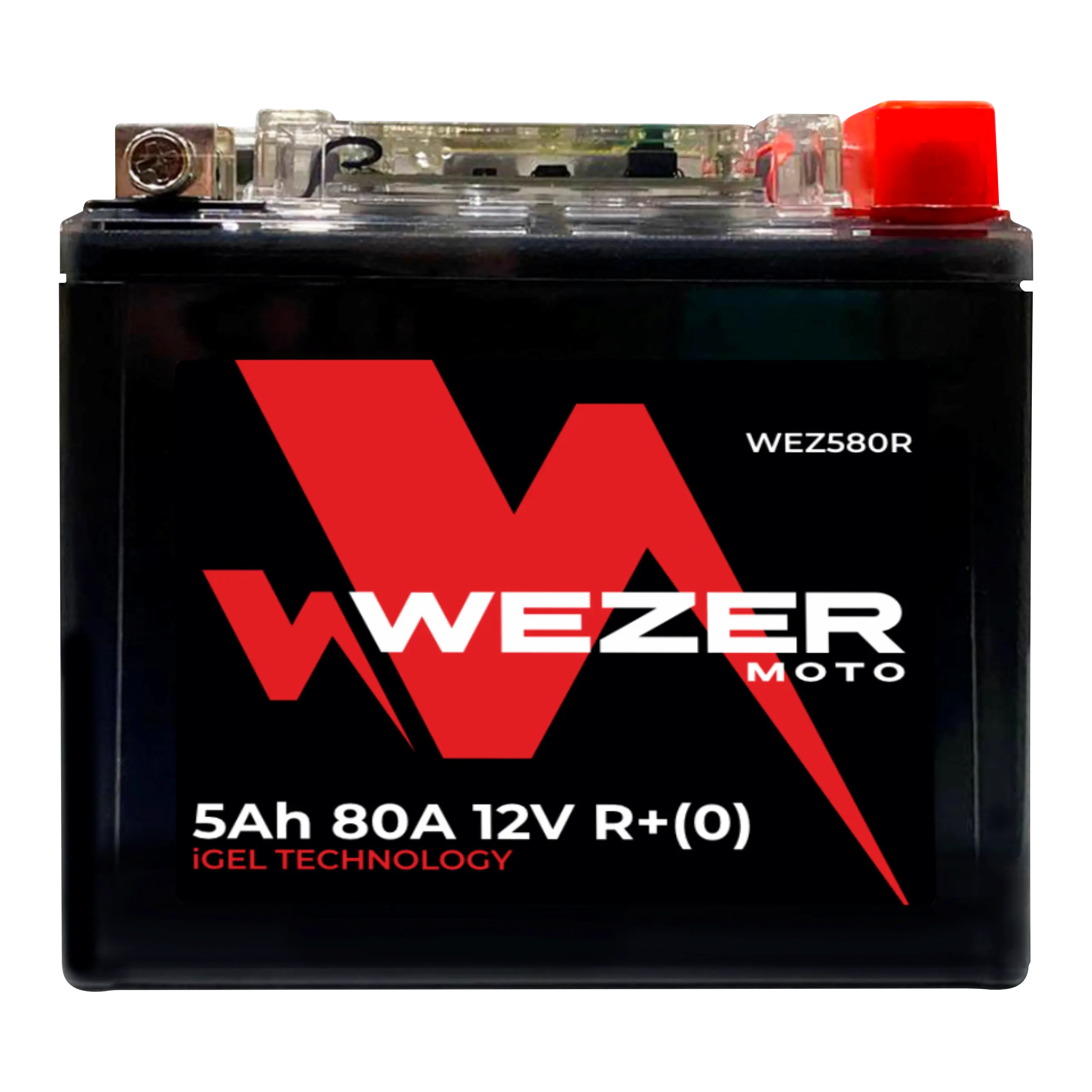 Аккумулятор WEZER 5AH 80A (R)