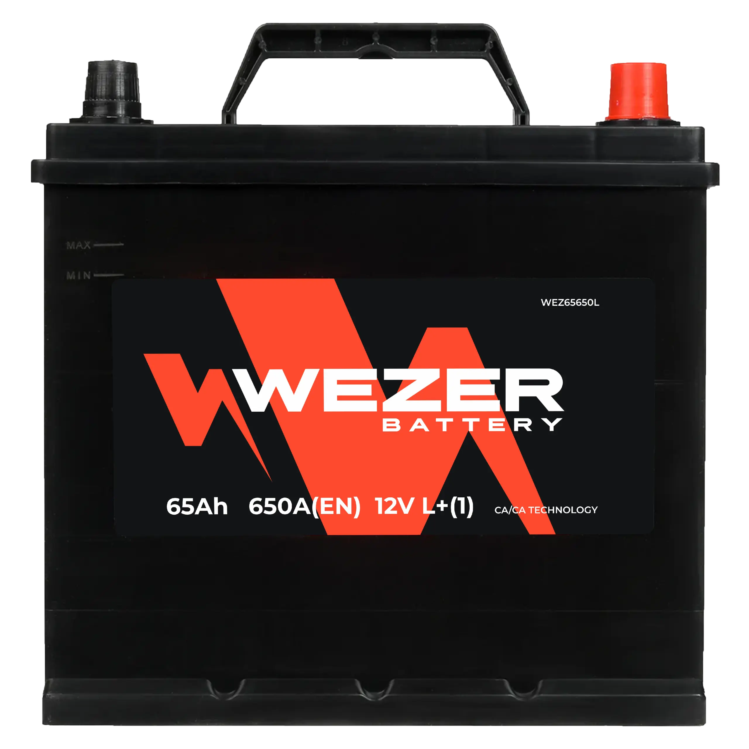 Аккумулятор WEZER 65AH 650A (L)