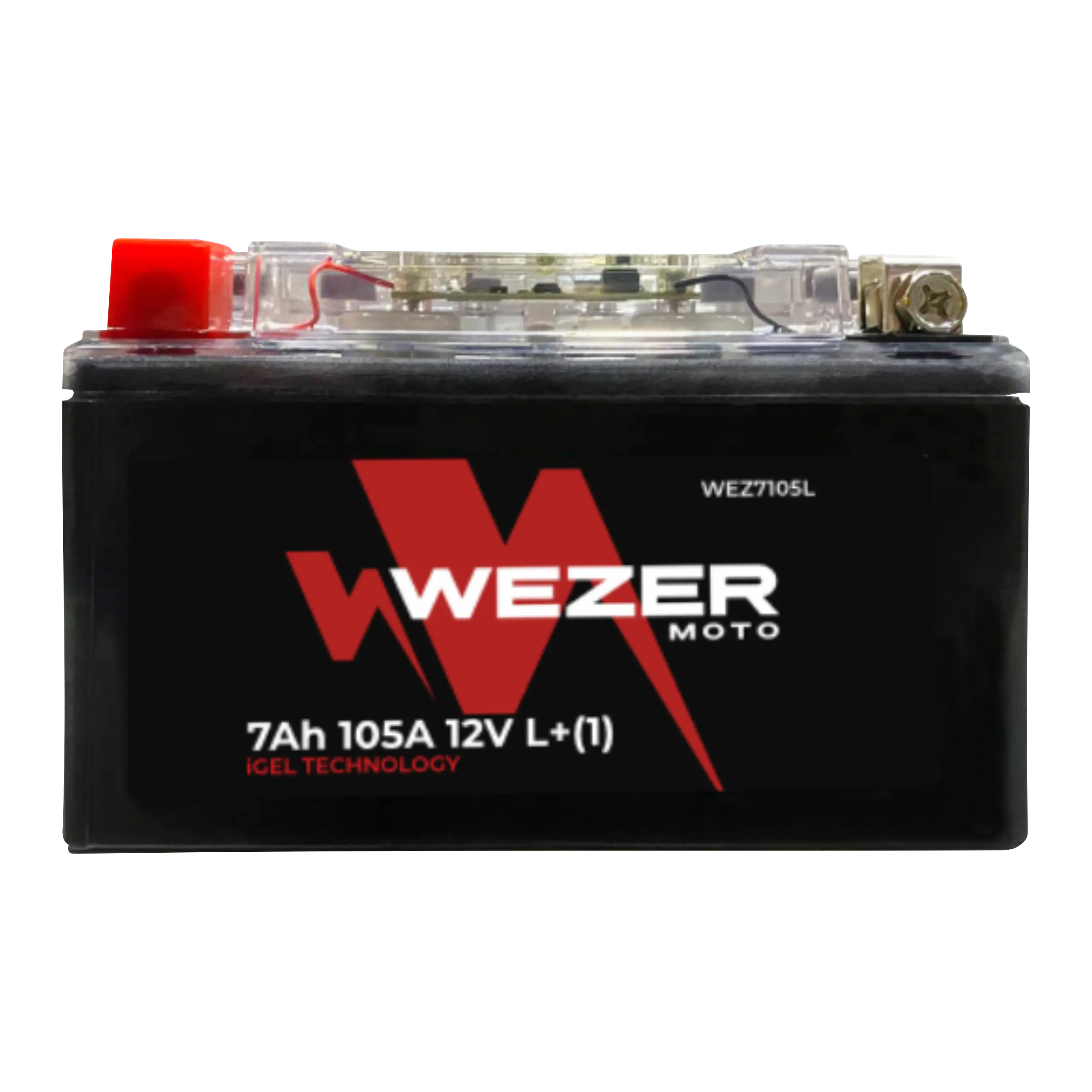 Аккумулятор WEZER 7AH 105A (L)