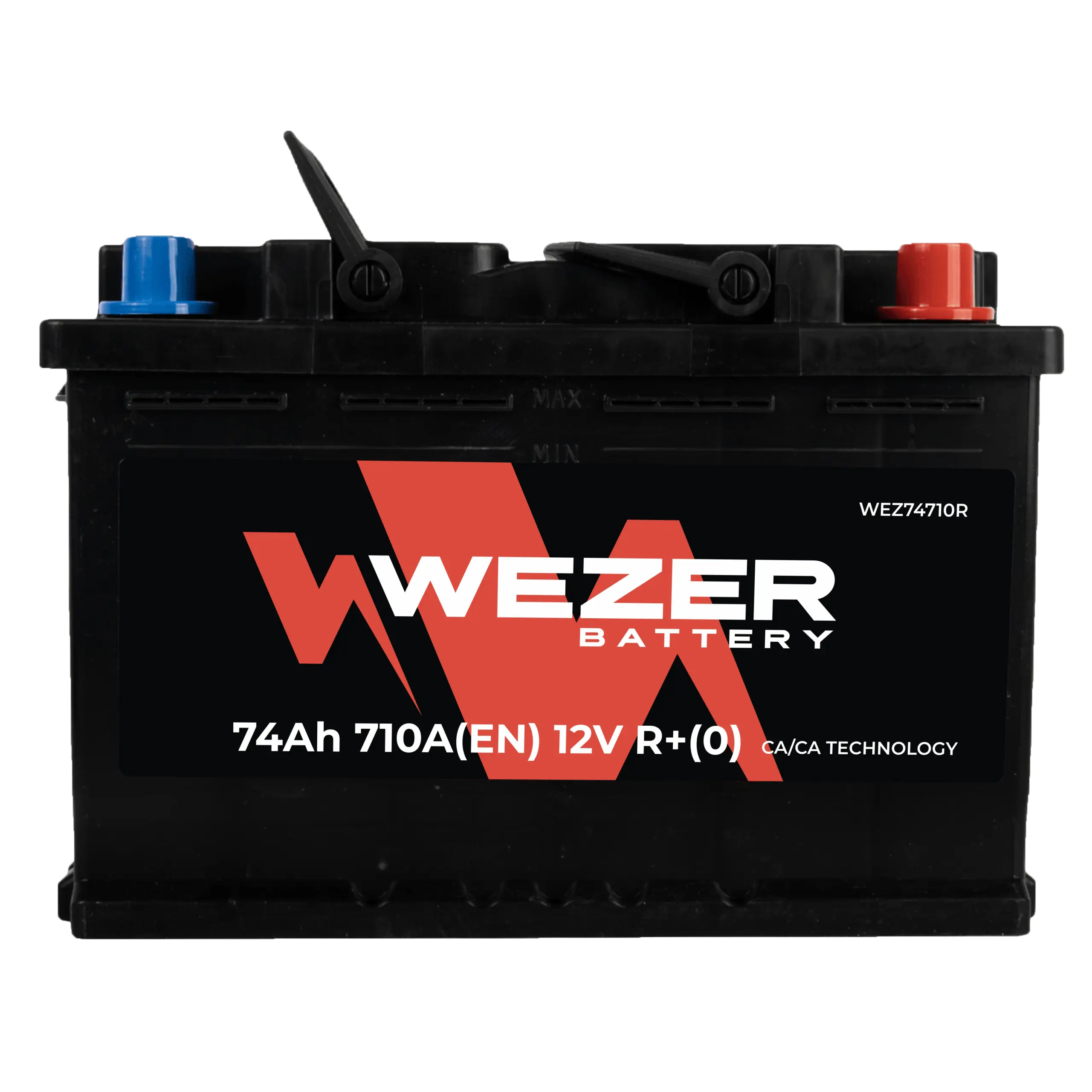 Аккумулятор WEZER 74AH 710A (R)