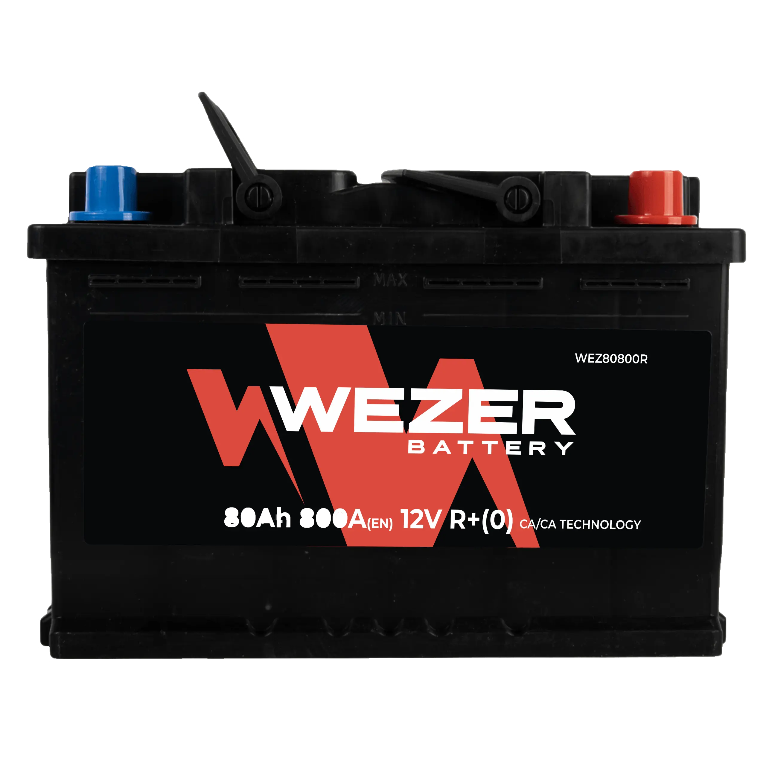Аккумулятор WEZER 80AH 800A (R)