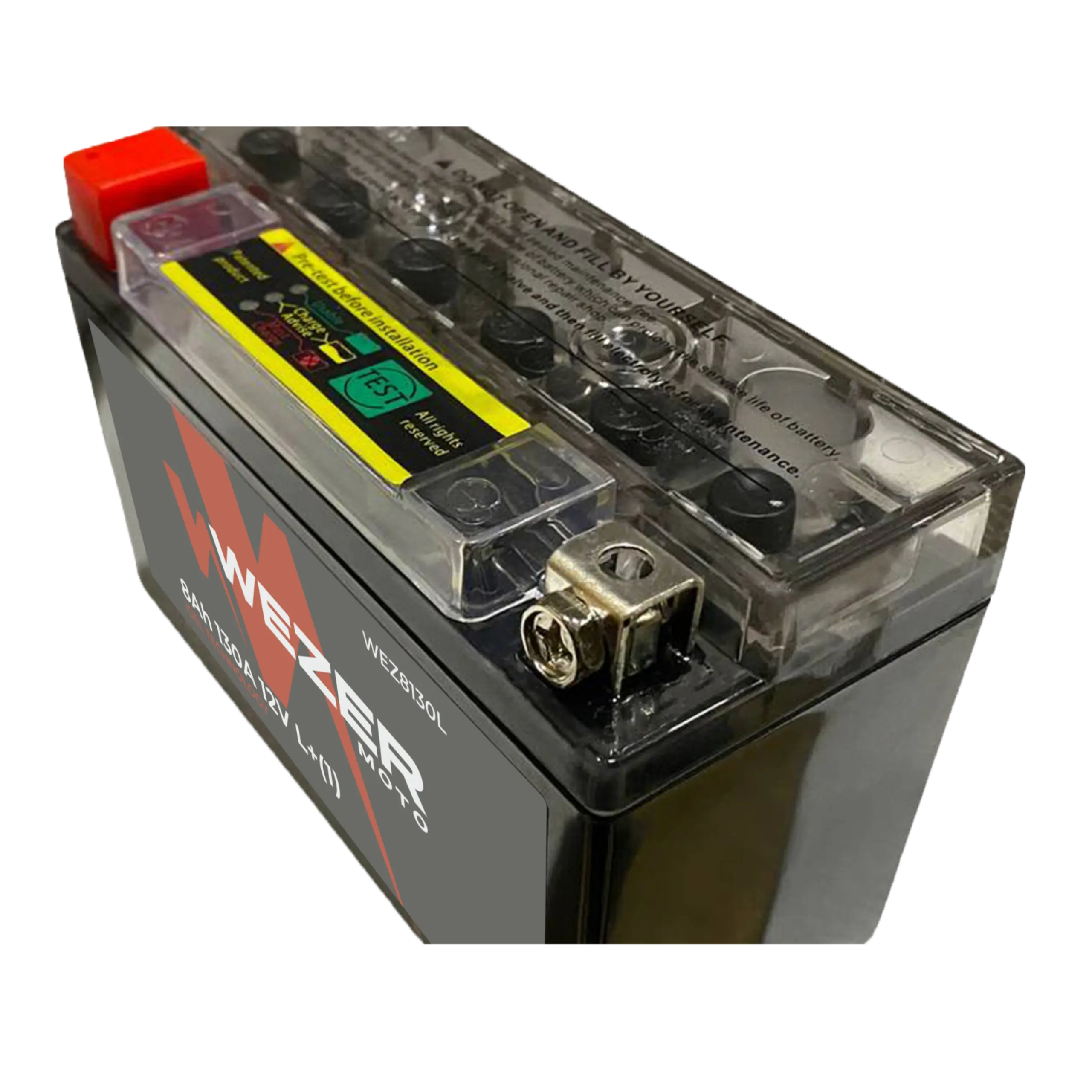 Аккумулятор WEZER 8AH 130A (L)