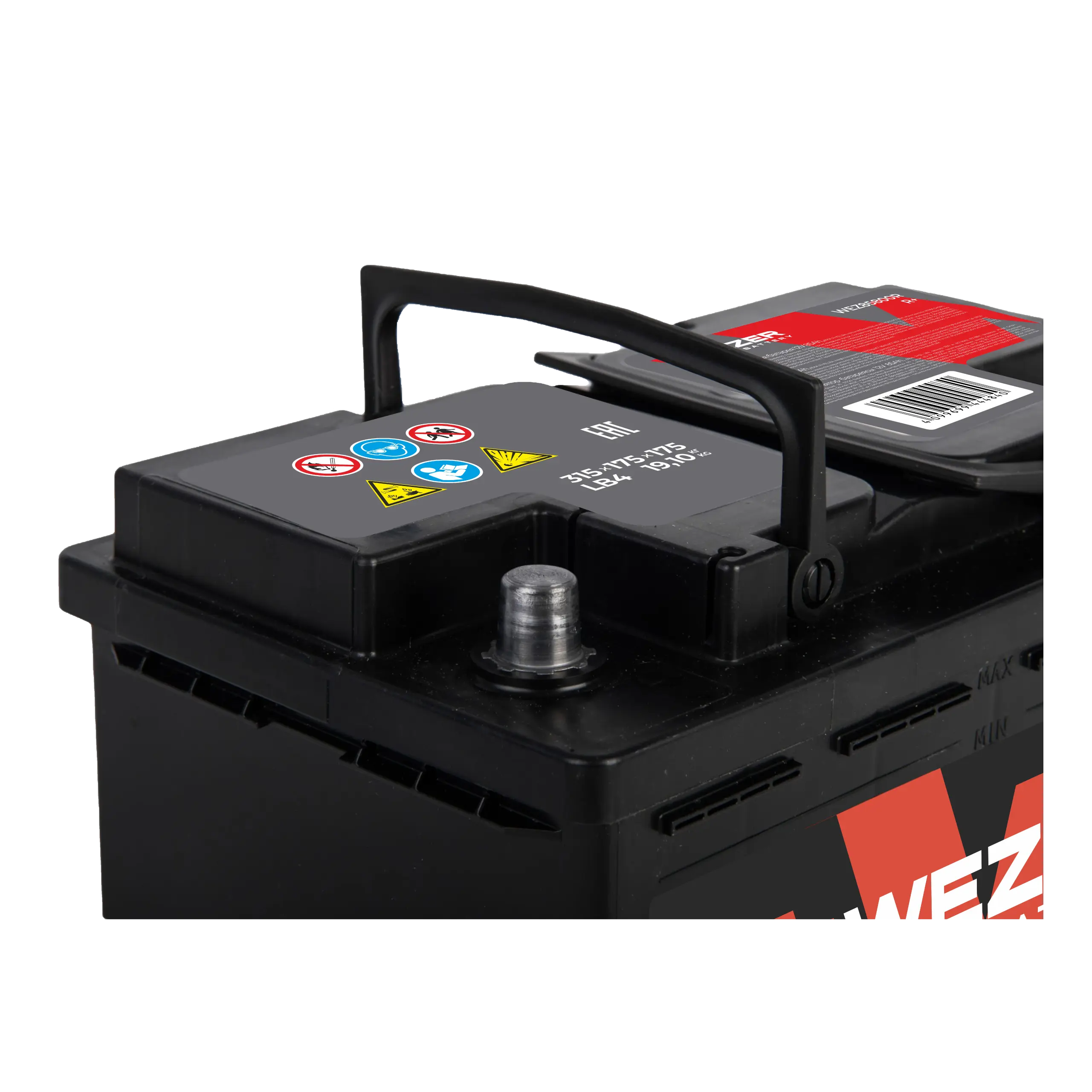 Аккумулятор WEZER 85AH 800A (R)