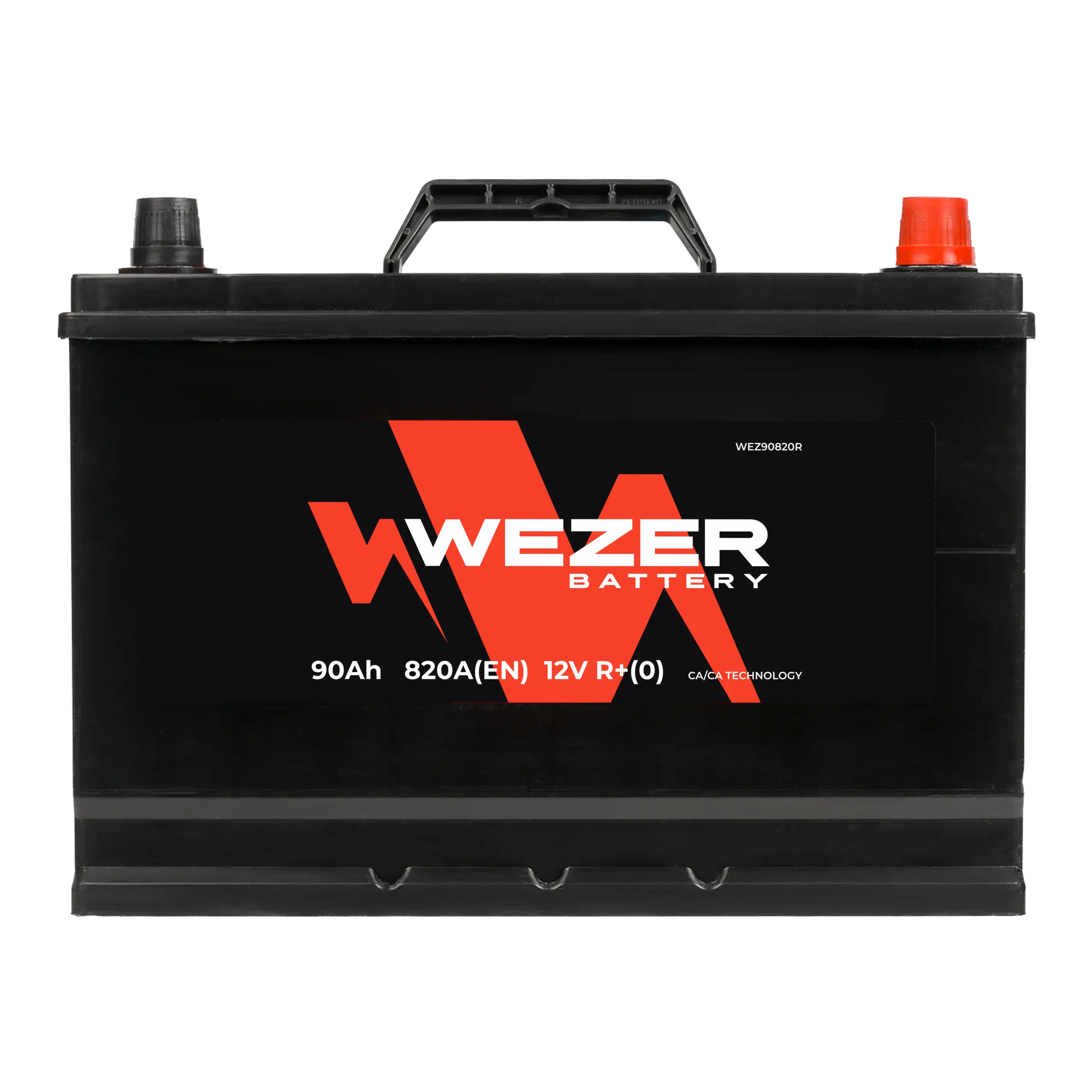 Аккумулятор WEZER 90AH 820A (R)