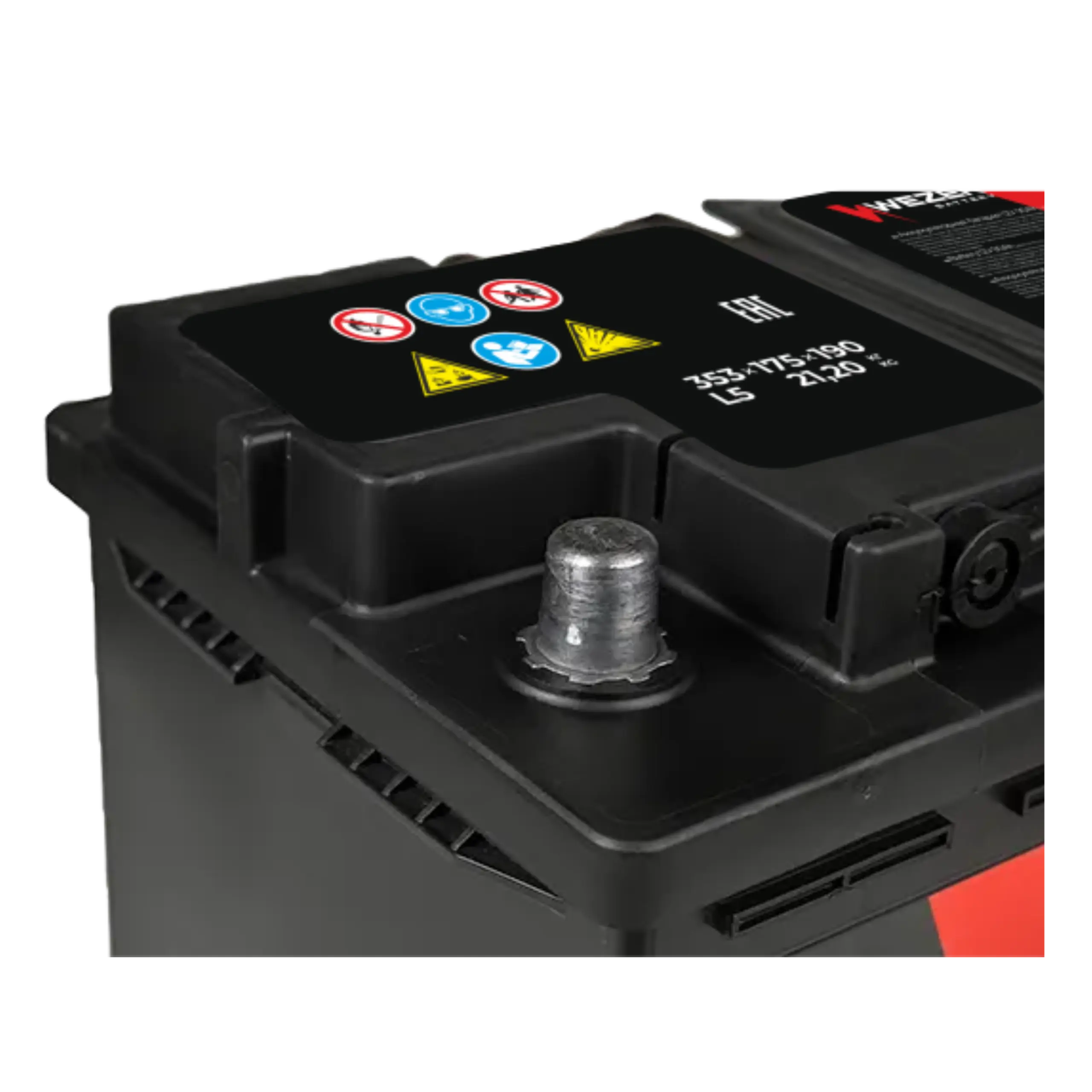 Аккумулятор WEZER 90AH 850A (R)