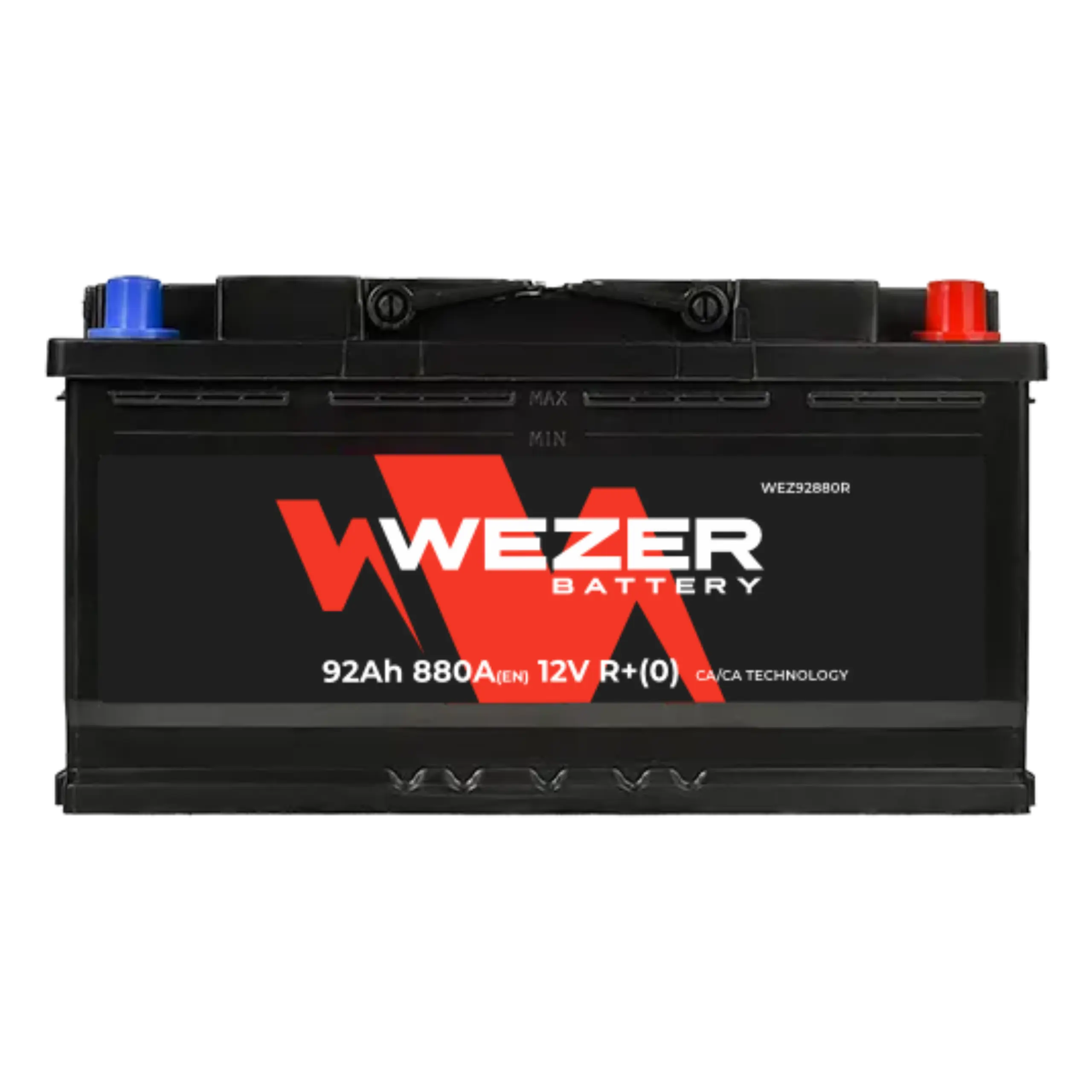 Аккумулятор WEZER 92AH 880A (R)
