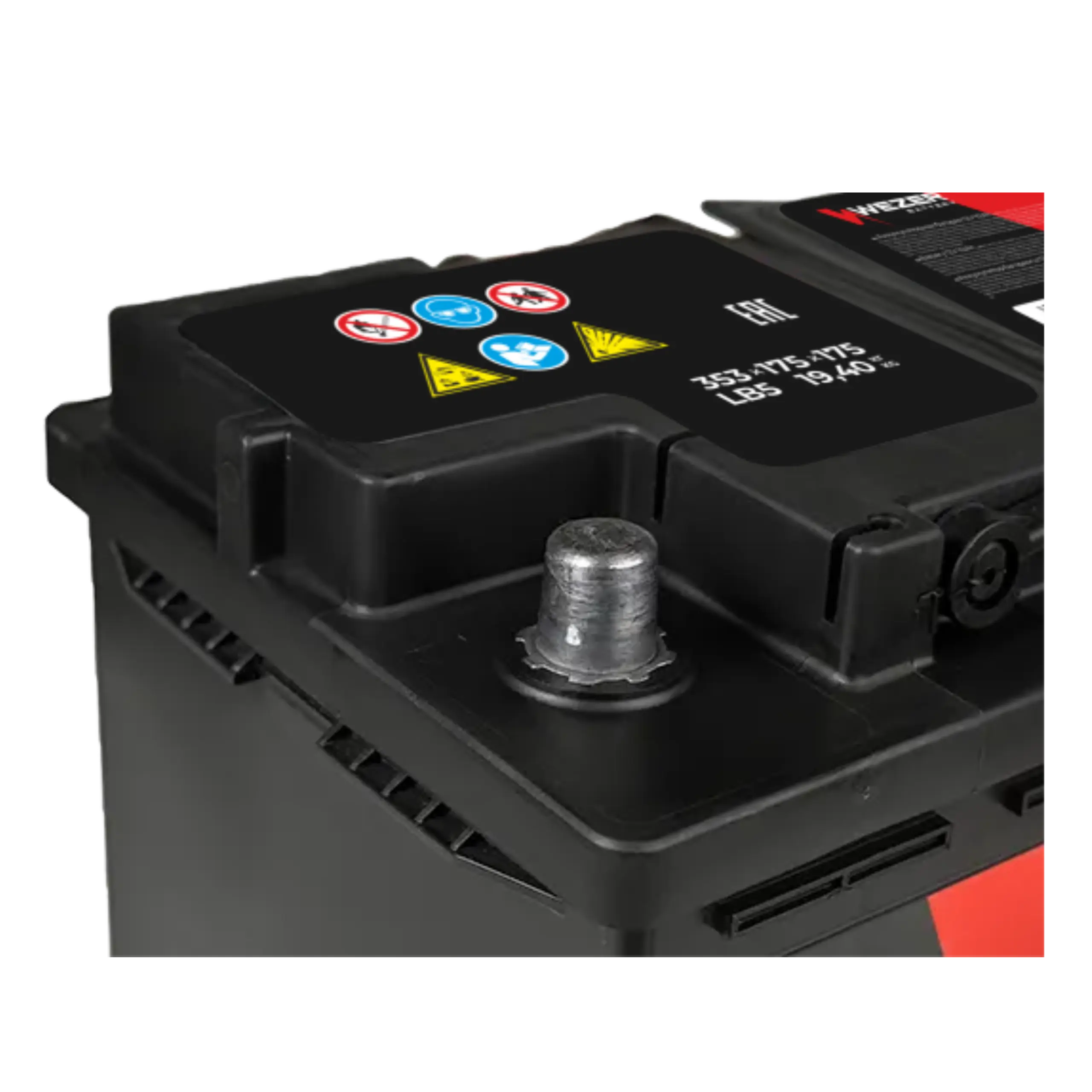 Аккумулятор WEZER 92AH 880A (R)