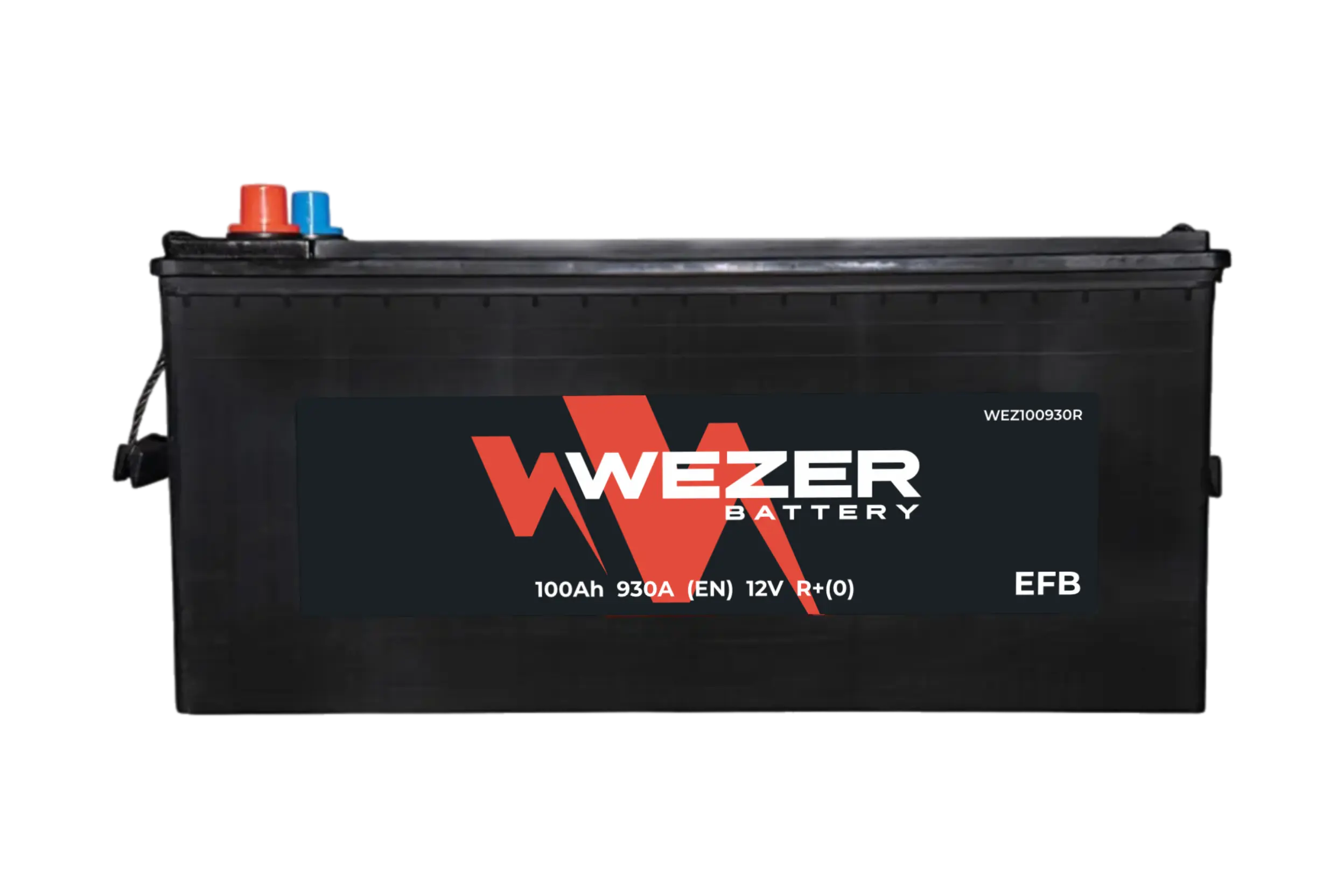 Аккумулятор WEZER 100AH 930A (R)