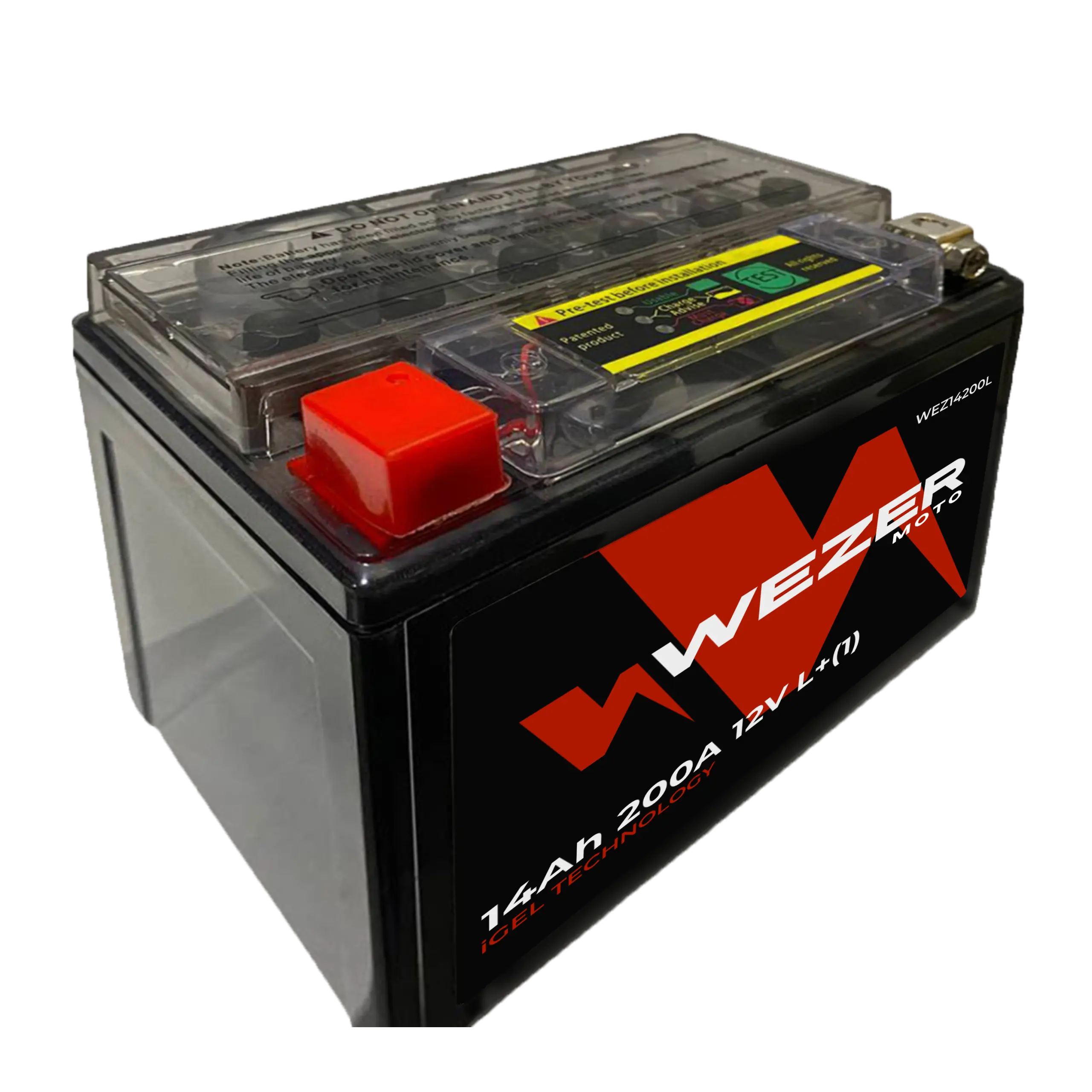 Аккумулятор WEZER 14AH 200A (L)