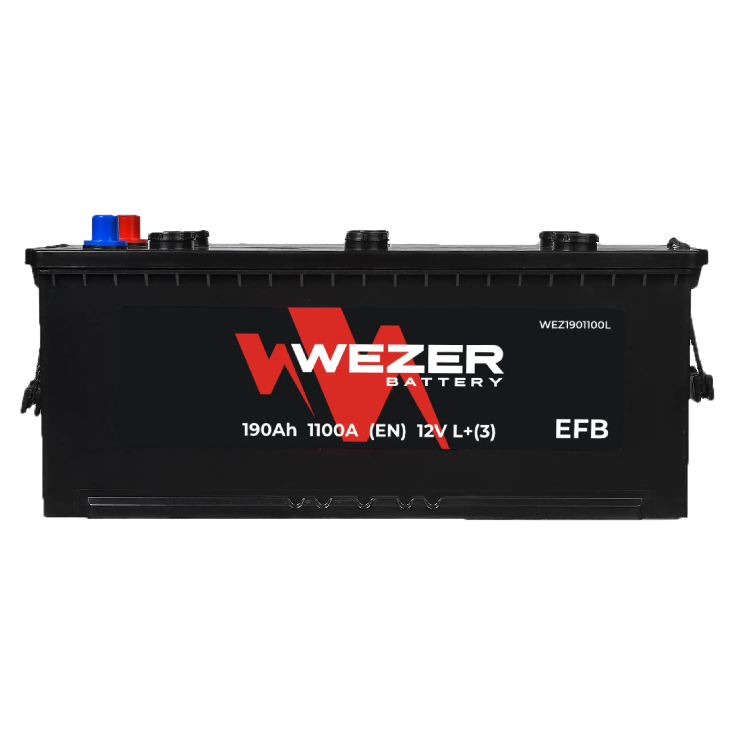 Аккумулятор WEZER 190AH 1100A  (L)