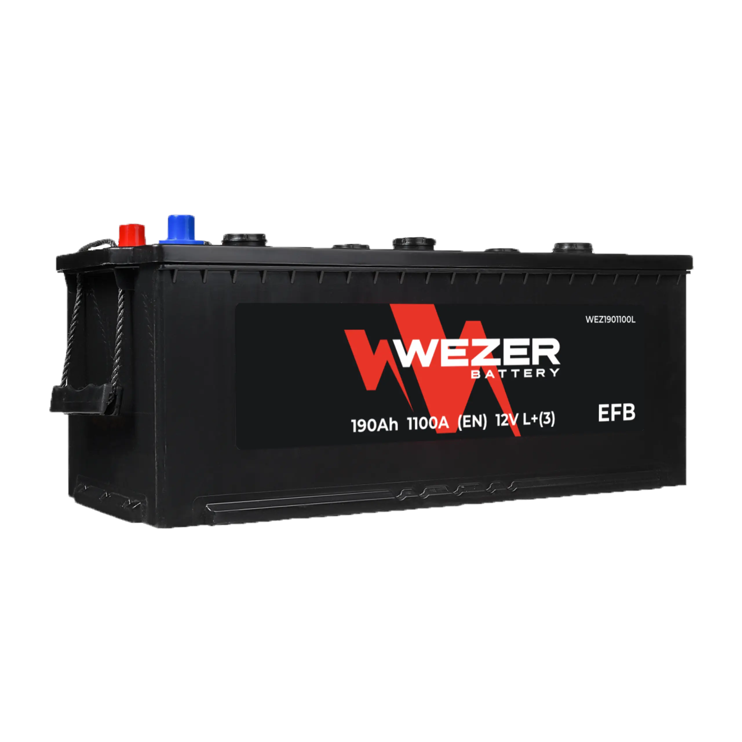 Аккумулятор WEZER 190AH 1100A  (L)
