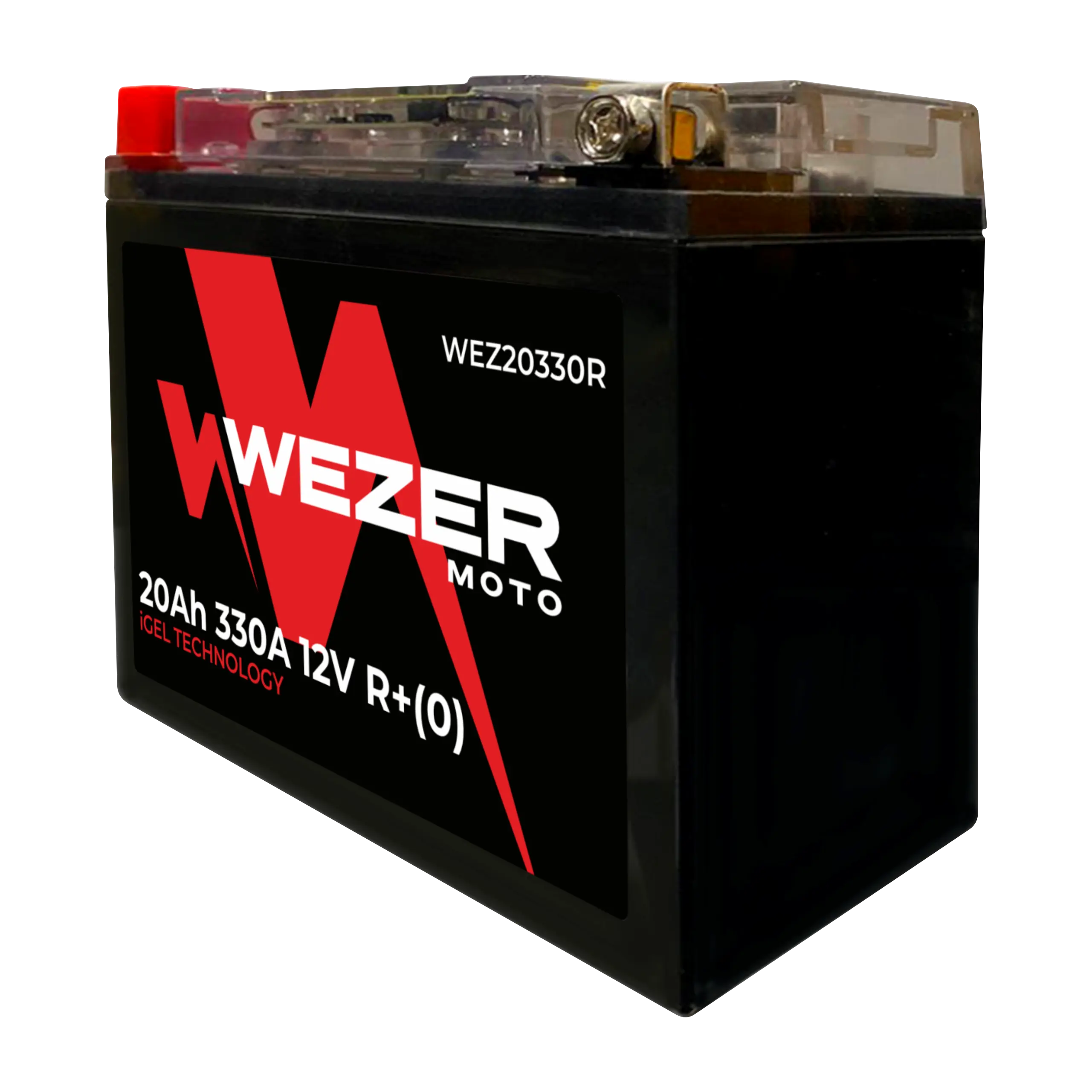 Аккумулятор WEZER 20AH 330A (R)