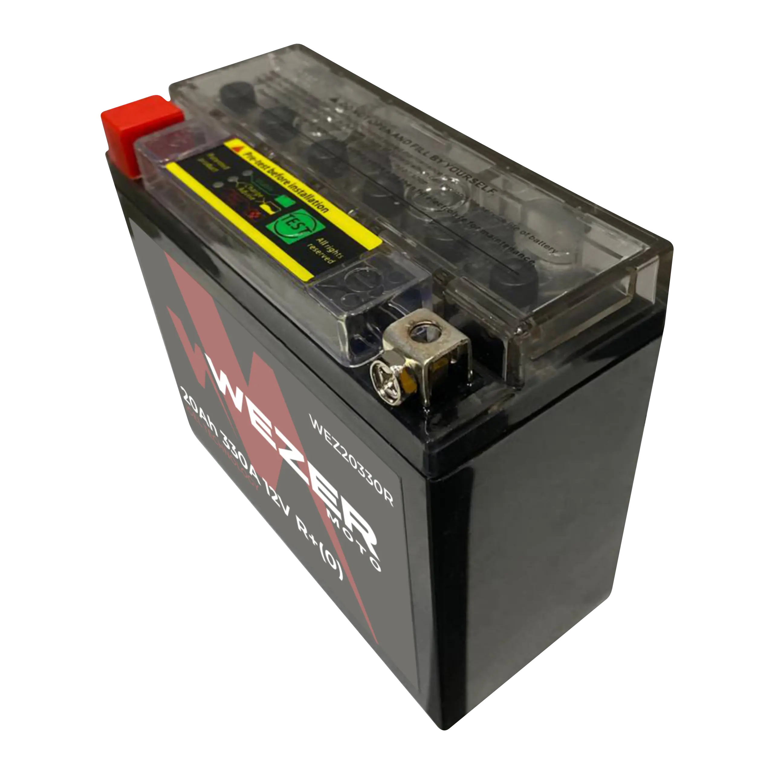 Аккумулятор WEZER 20AH 330A (R)