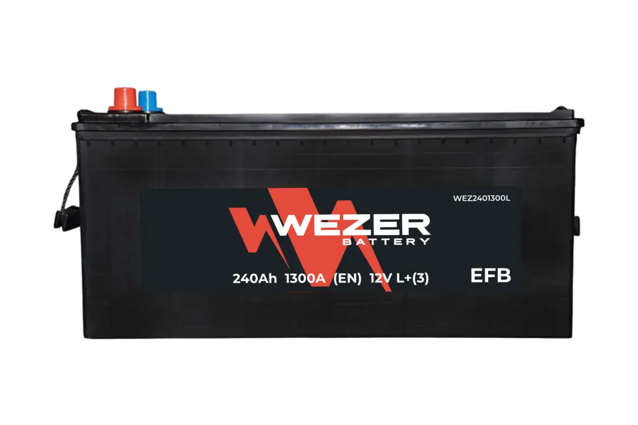 Аккумулятор WEZER 240AH 1300A  (L)