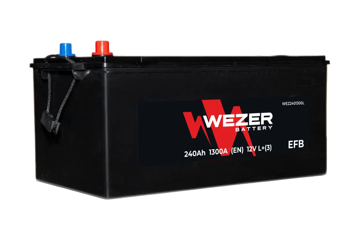 Аккумулятор WEZER 240AH 1300A  (L)