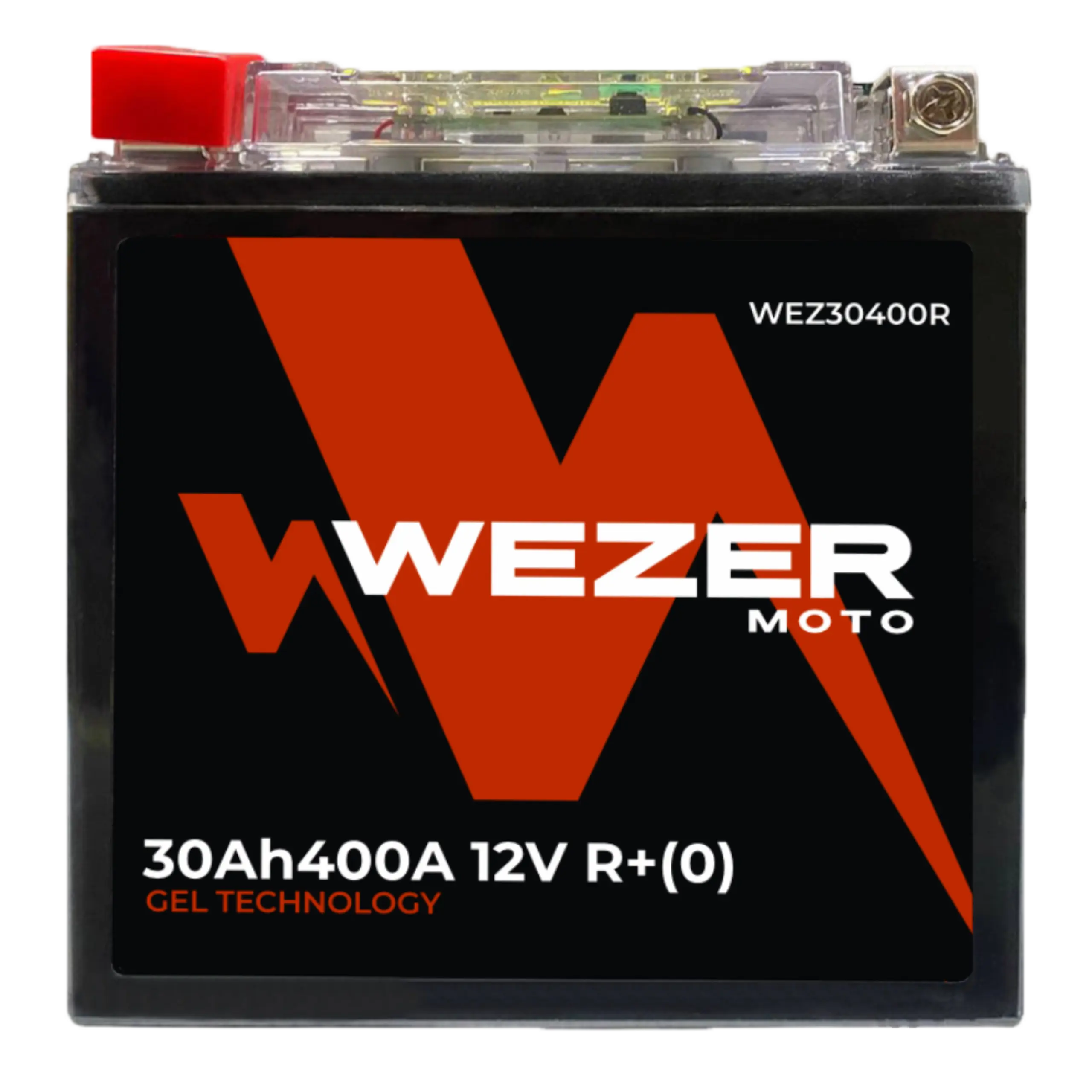 Аккумулятор WEZER 30AH 400A (R)