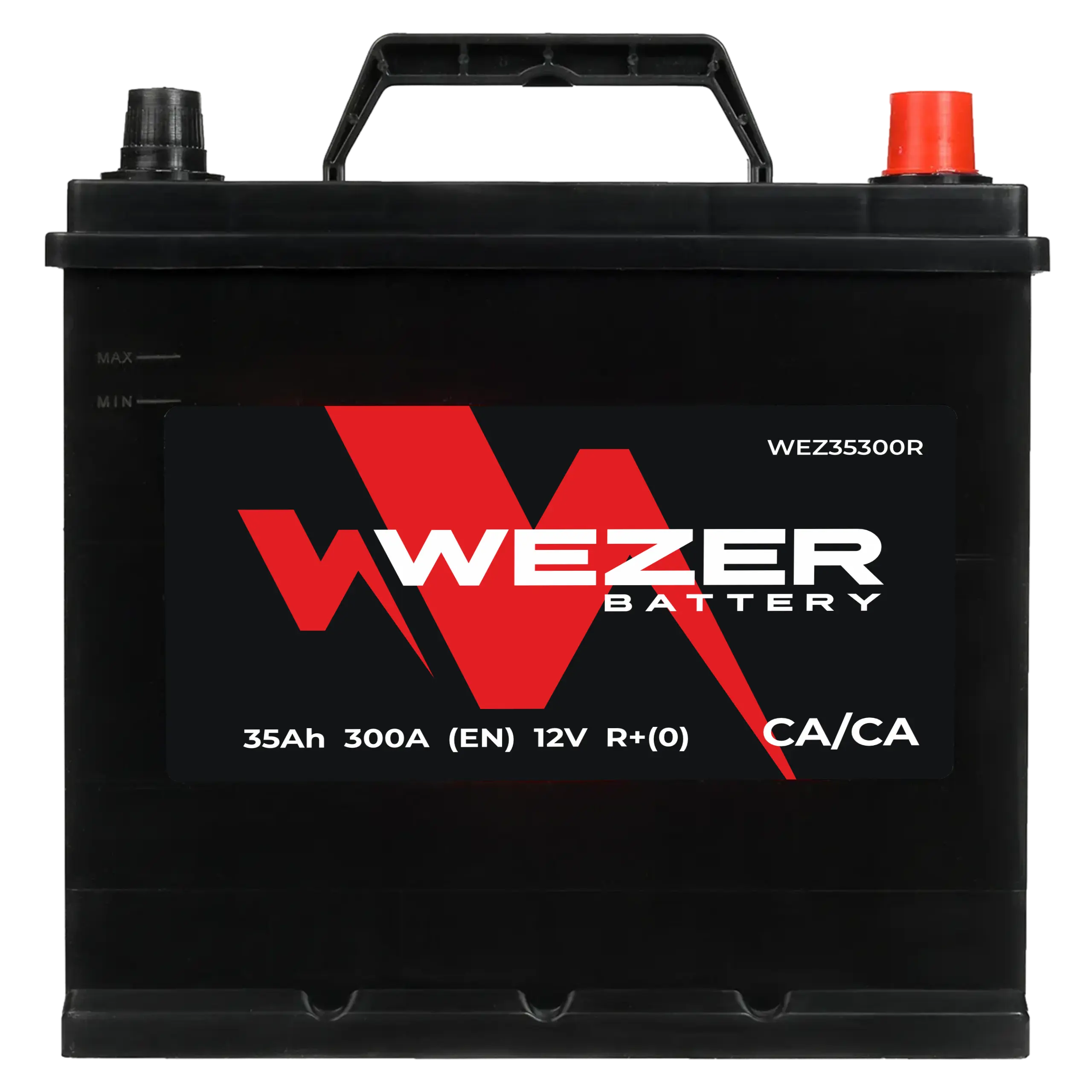 Аккумулятор WEZER 35AH 300A (R)